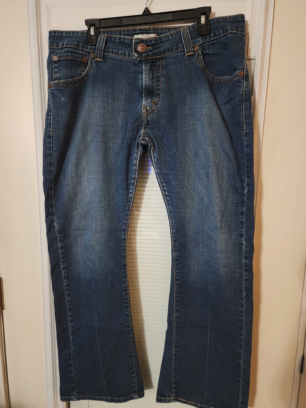 ✨ VINTAGE Y2K LEVI’S 542 LOW FLARE JEANS ✨ Size 16M - Picture 2 of 5